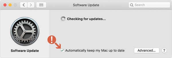 check for mac for updates automatically