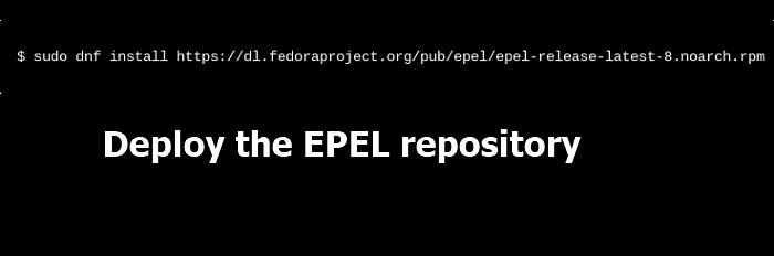 Deploy the EPEL repository