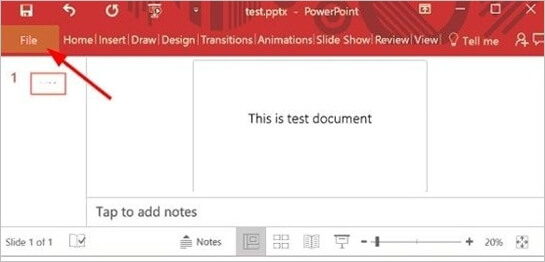 PowerPoint Found a Problem with Content - disable views