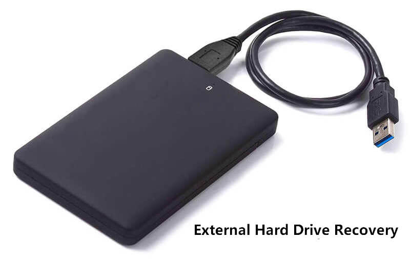 External hard drive recovery