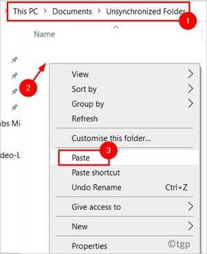 fix powerpoint found a problem with content by moving to an unsynchronized folder