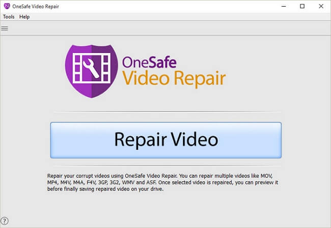 video repair tool - onesafe video repair tool