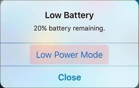 low battery mode