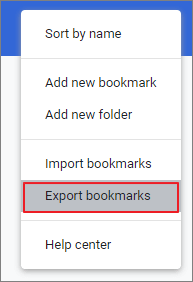 back up google bookmark -3