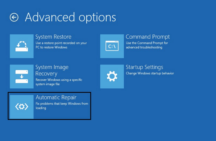 fix the boot configuration data for your pc is missing with startup repair -4