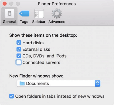 display the mac missing drive icon again
