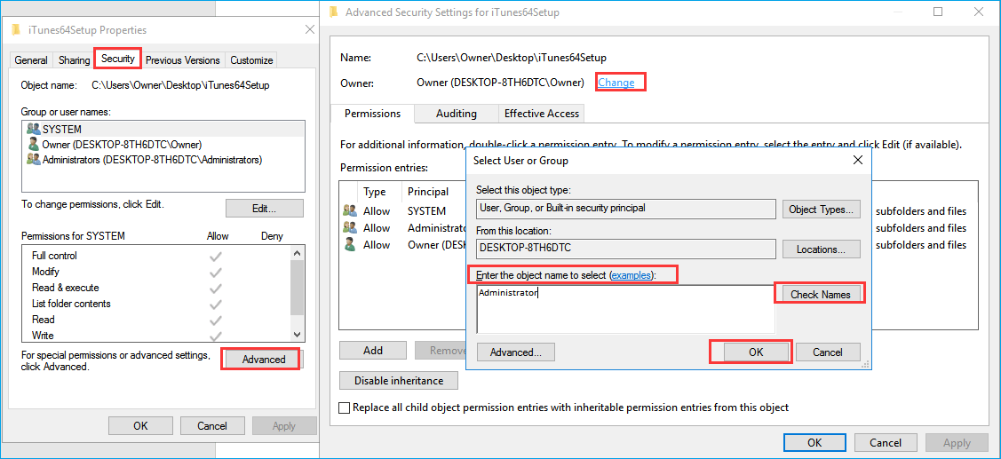 take ownership of access denied folder on wd my passport