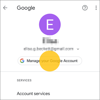 gmail account on android
