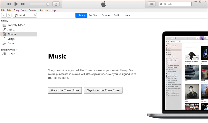 itunes interface