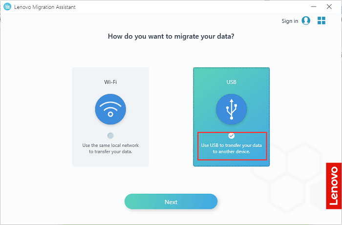 lenovo migration assistant 5