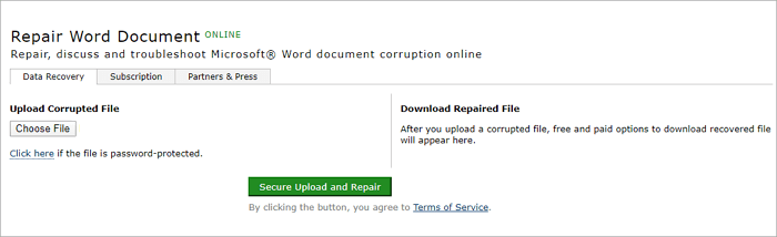 online word document repair tool