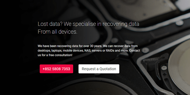 ontrack data recovery service