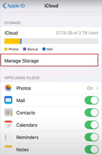 optimize iPhone storage