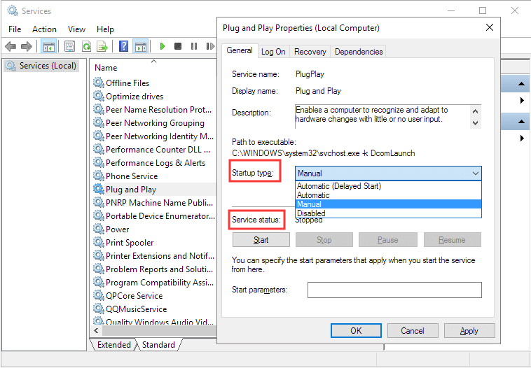 fix device descriptor request failed in windows service plug and play