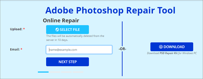 corrupted psd file recovery online free