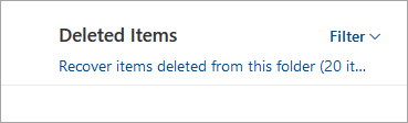 recover deleted emails from outlook