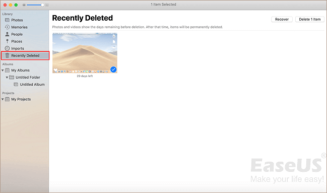 how to recover deleted photos on Mac