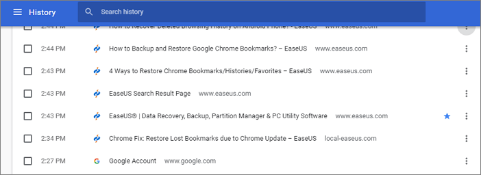 how to recover bookmarks in Chrome - 2