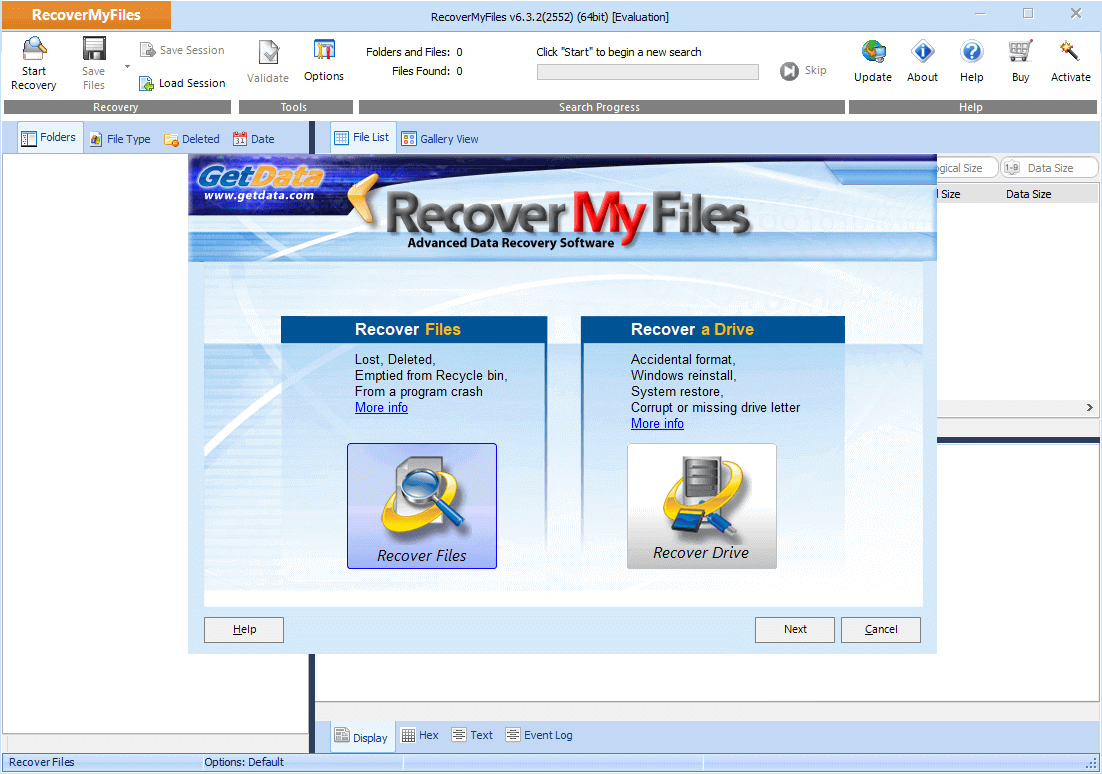 file recovery software - Recover My Files