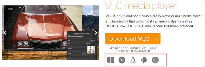 repair corrupted mp4 video file using VLC step 1