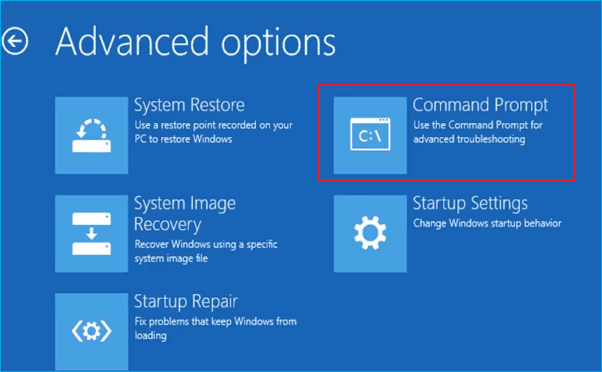 command prompt