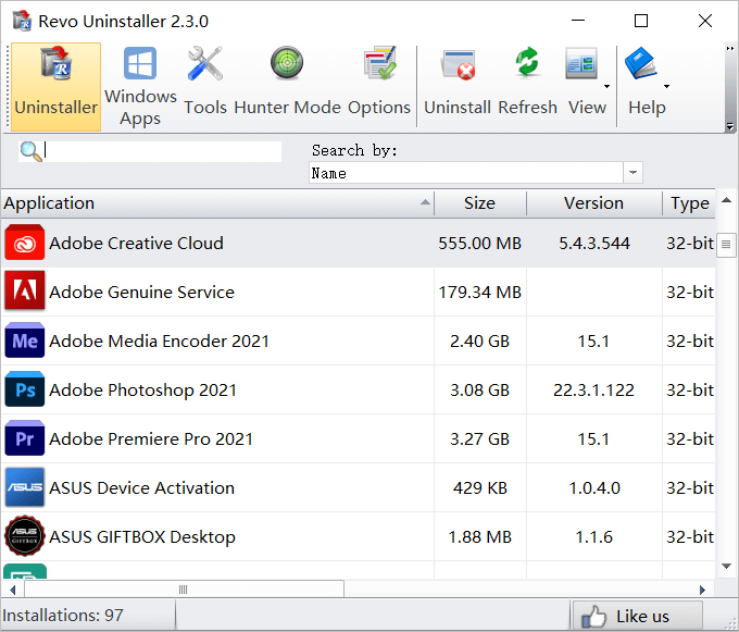 Revo Uninstaller