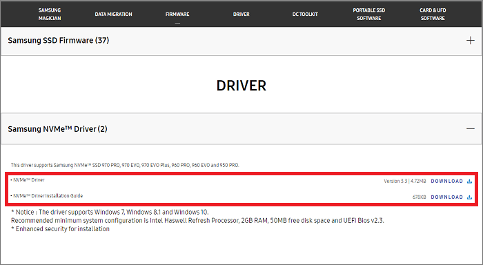 samsung driver download