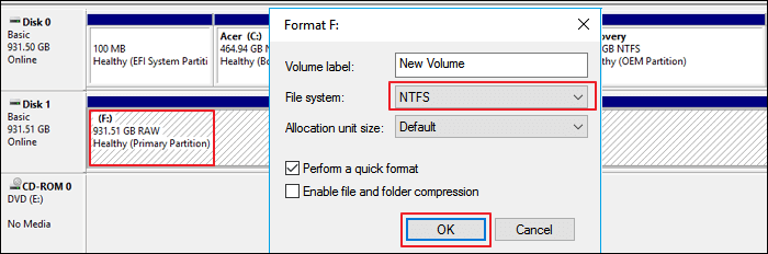 convert Hitachi to other file systems to fix Hitachi not working