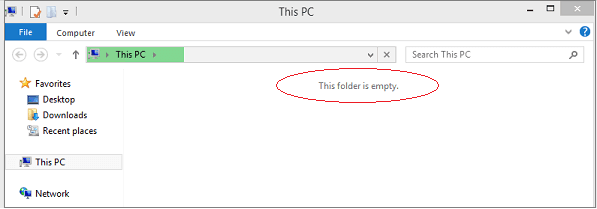 this folder is empty