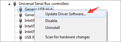 update driver software by automatically search online