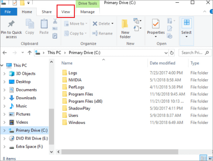access hard drive using windows explorer